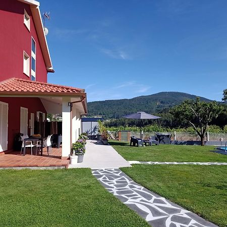 Apartamento En Bloque Vivienda Con Piscina Y Barbacoa A 15 Min De La Playa Meis Εξωτερικό φωτογραφία