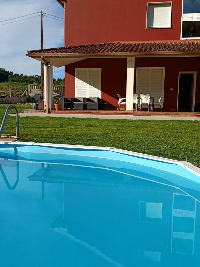 Apartamento En Bloque Vivienda Con Piscina Y Barbacoa A 15 Min De La Playa Meis Εξωτερικό φωτογραφία