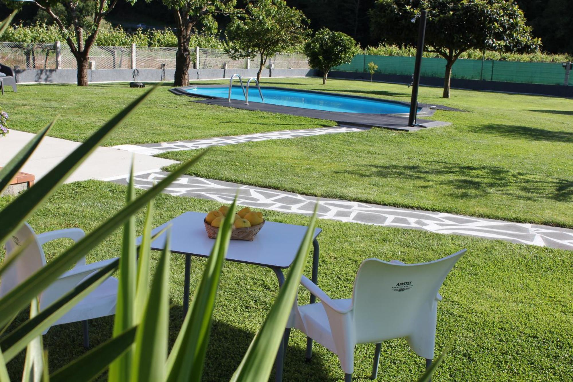 Apartamento En Bloque Vivienda Con Piscina Y Barbacoa A 15 Min De La Playa Meis Εξωτερικό φωτογραφία