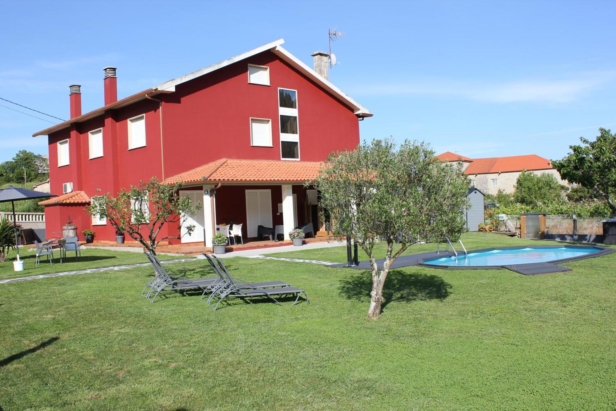 Apartamento En Bloque Vivienda Con Piscina Y Barbacoa A 15 Min De La Playa Meis Εξωτερικό φωτογραφία