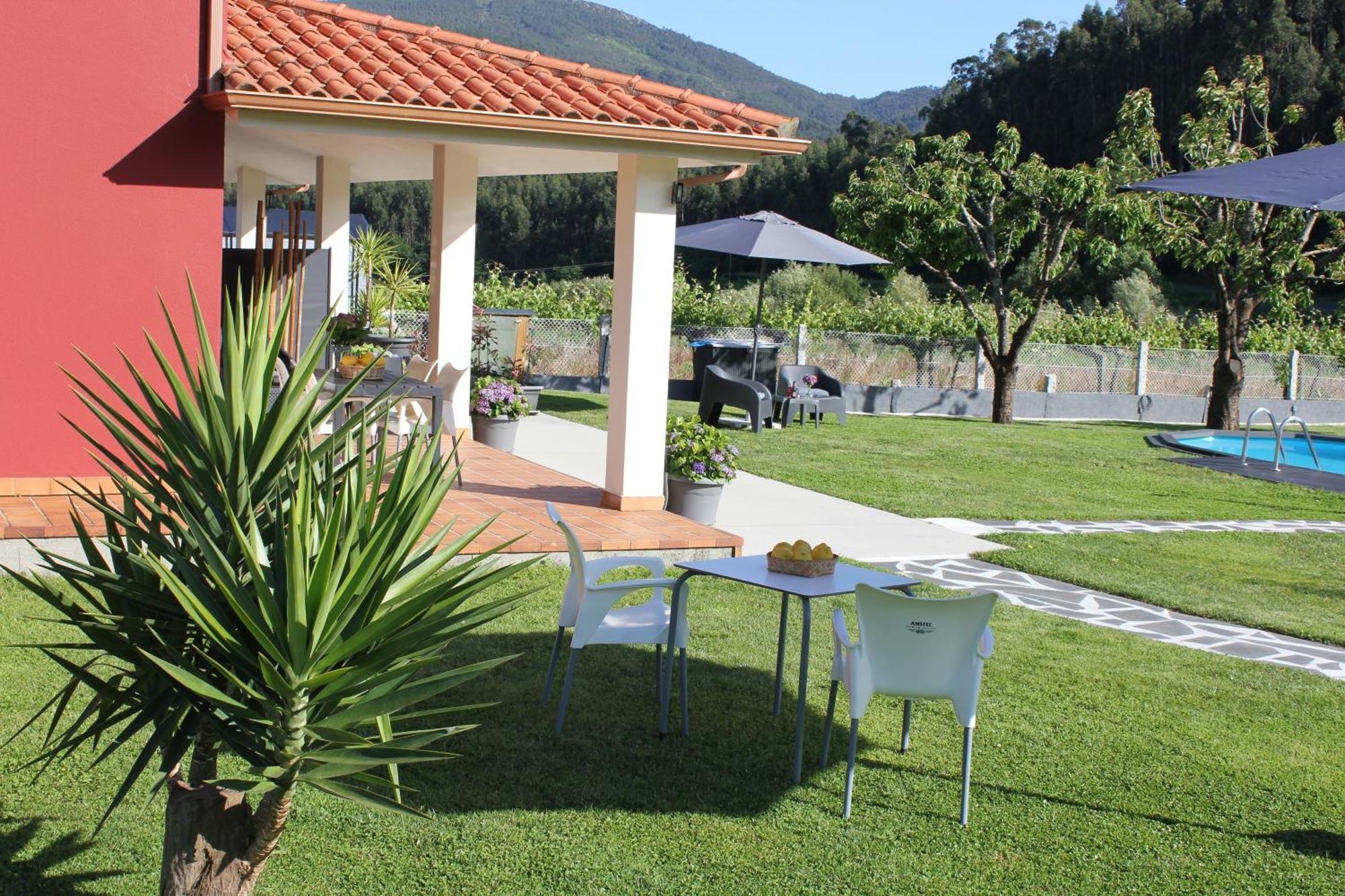 Apartamento En Bloque Vivienda Con Piscina Y Barbacoa A 15 Min De La Playa Meis Εξωτερικό φωτογραφία