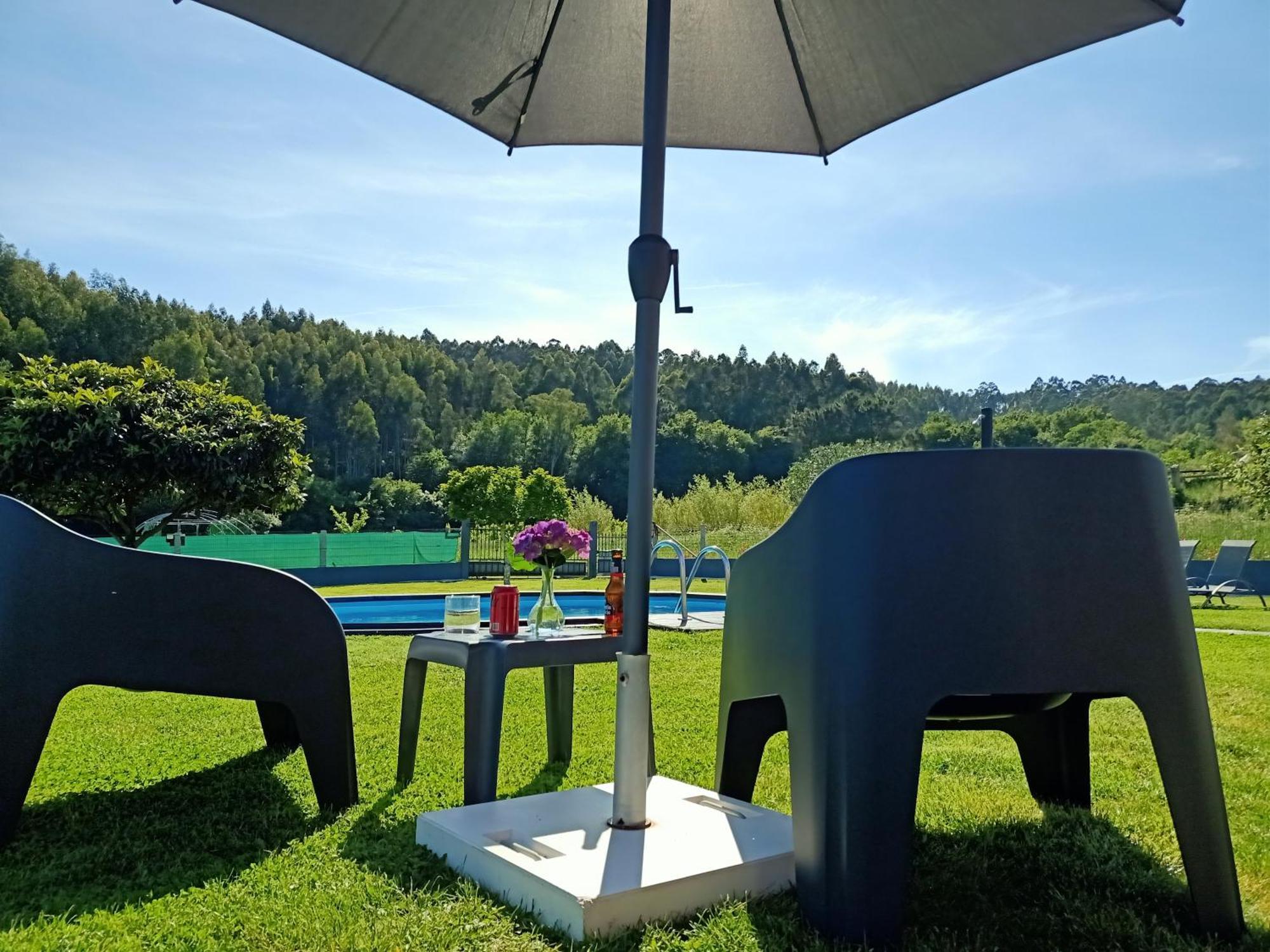 Apartamento En Bloque Vivienda Con Piscina Y Barbacoa A 15 Min De La Playa Meis Εξωτερικό φωτογραφία