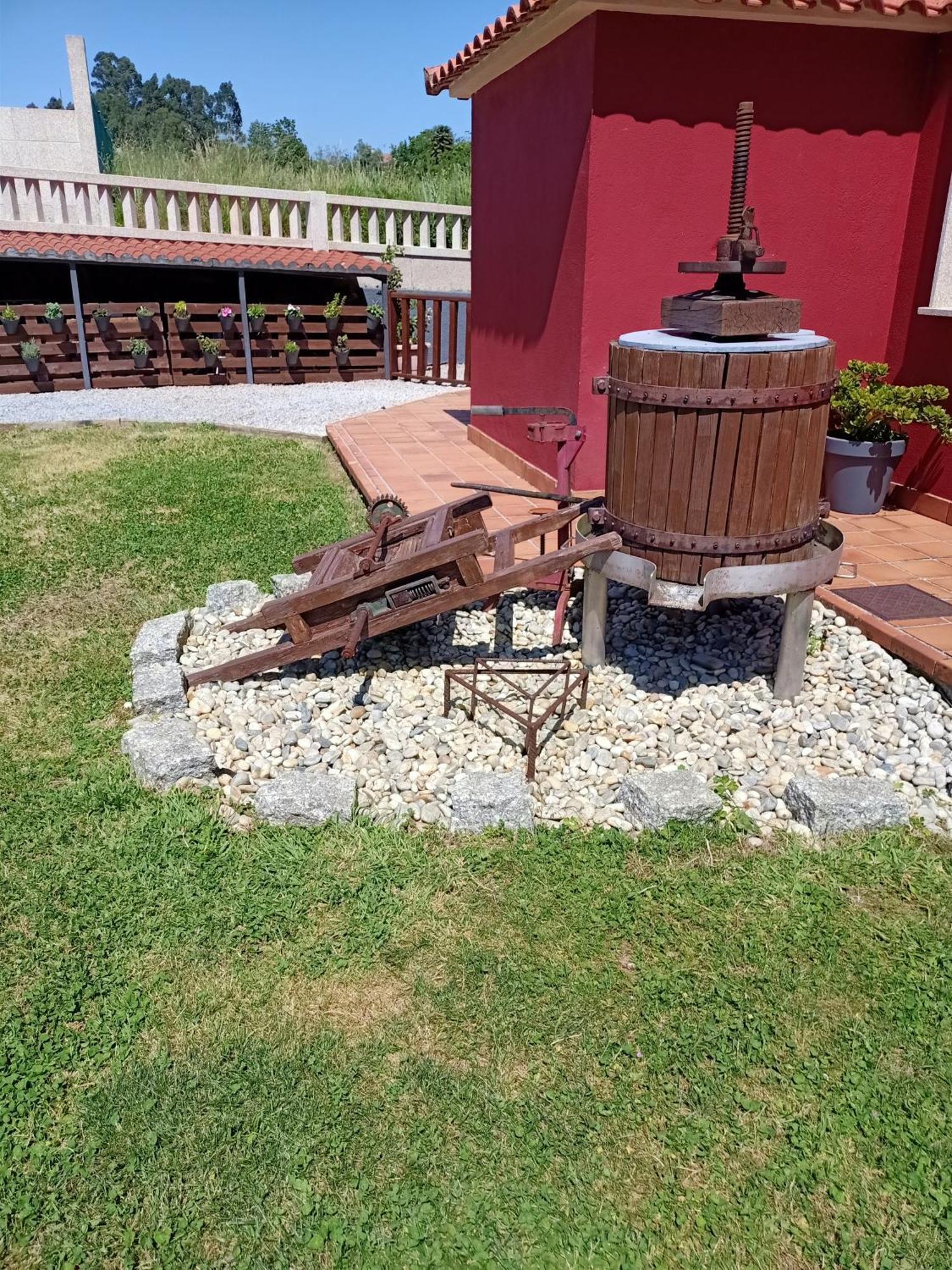 Apartamento En Bloque Vivienda Con Piscina Y Barbacoa A 15 Min De La Playa Meis Εξωτερικό φωτογραφία